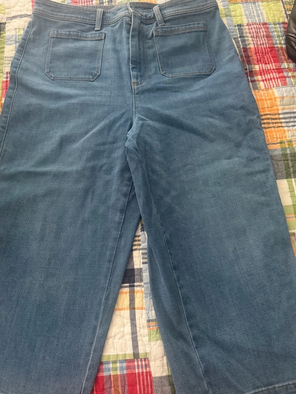 Talbots  Cropped Wide-Leg Jeans - Picture 4 of 8